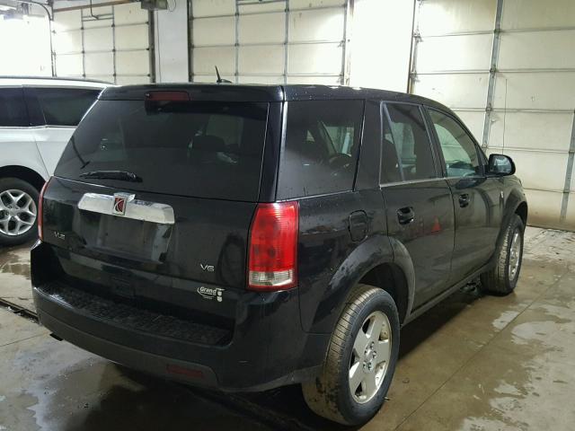 5GZCZ53457S834776 - 2007 SATURN VUE BLACK photo 4