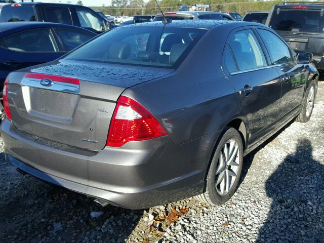 3FAHP0JG5CR156815 - 2012 FORD FUSION SEL GRAY photo 4