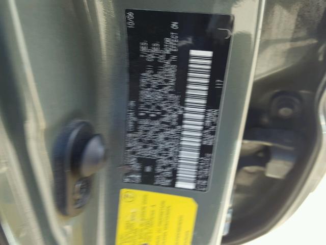 JTEGP21A070131108 - 2007 TOYOTA HIGHLANDER GREEN photo 10