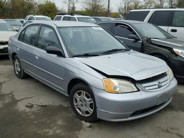 2HGES16562H575244 - 2002 HONDA CIVIC SILVER photo 1