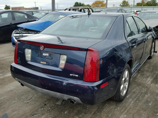 1G6DW677070148734 - 2007 CADILLAC STS BLUE photo 4