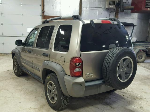 1J4GL38K56W219615 - 2006 JEEP LIBERTY RE BEIGE photo 3