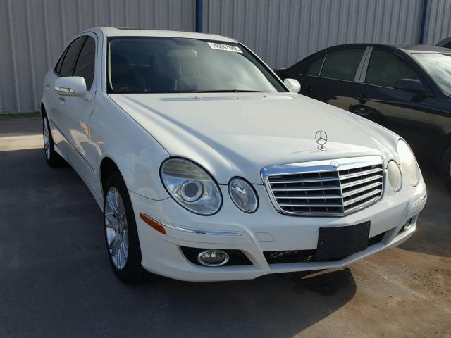 WDBUF87X59B411881 - 2009 MERCEDES-BENZ E 350 4MAT WHITE photo 1