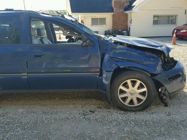 5GADT13S642316543 - 2004 BUICK RAINIER CX BLUE photo 10