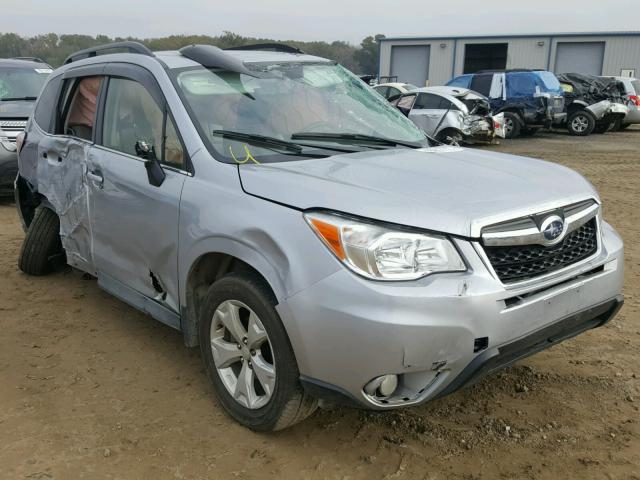 JF2SJAHC3GH523990 - 2016 SUBARU FORESTER 2 SILVER photo 1