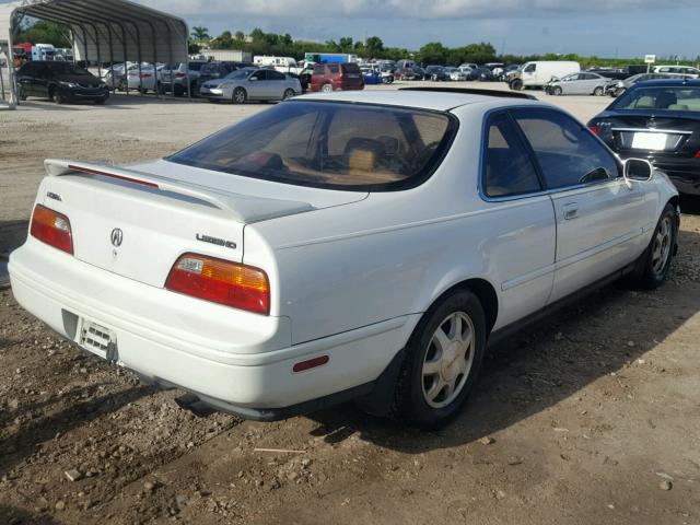 JH4KA8278MC007098 - 1991 ACURA LEGEND LS WHITE photo 4