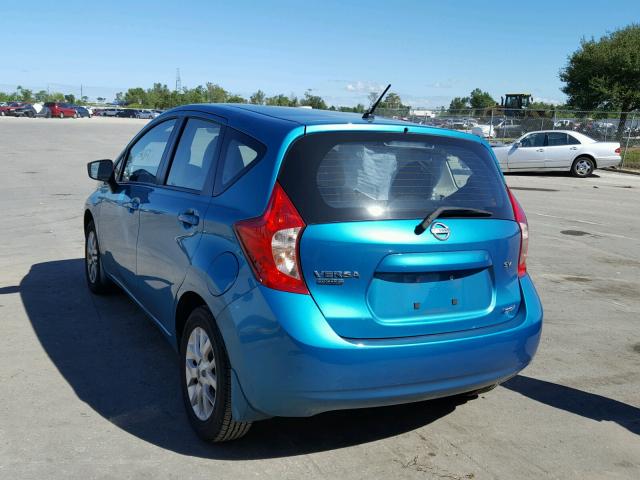 3N1CE2CP4FL431765 - 2015 NISSAN VERSA NOTE BLUE photo 3