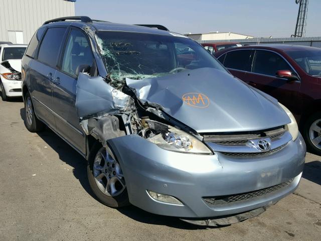 5TDZA22C46S561993 - 2006 TOYOTA SIENNA XLE BLUE photo 1