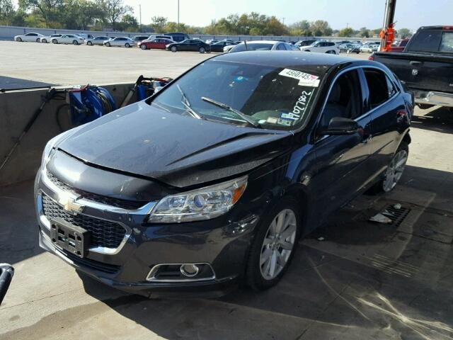 1G11D5SL3FF137672 - 2015 CHEVROLET MALIBU 2LT BLACK photo 2