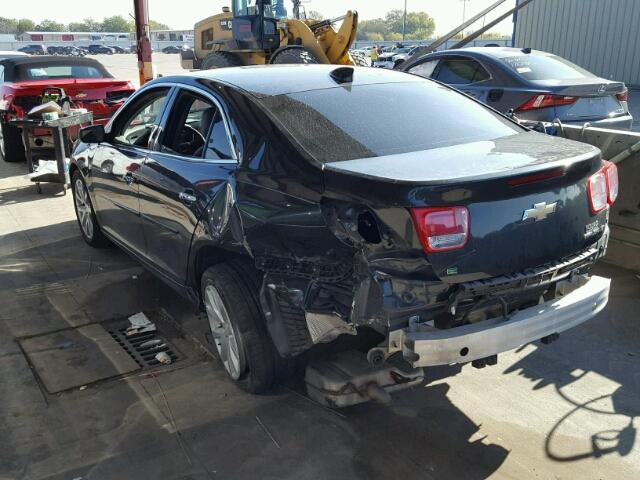 1G11D5SL3FF137672 - 2015 CHEVROLET MALIBU 2LT BLACK photo 3