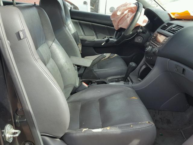 1HGCM56894A052210 - 2004 HONDA ACCORD EX CHARCOAL photo 5