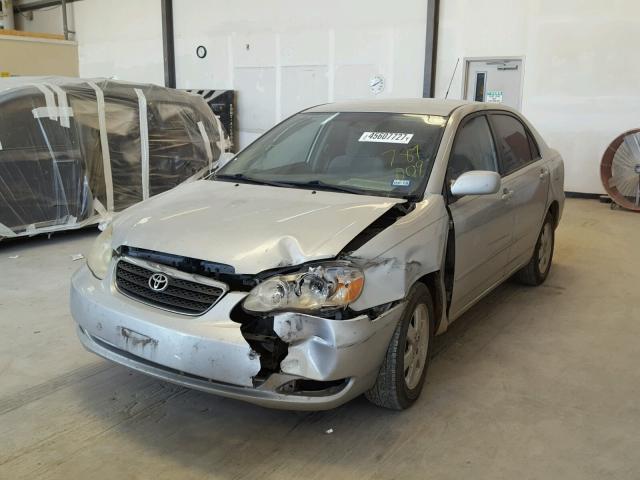 1NXBR32E57Z789009 - 2007 TOYOTA COROLLA CE SILVER photo 2