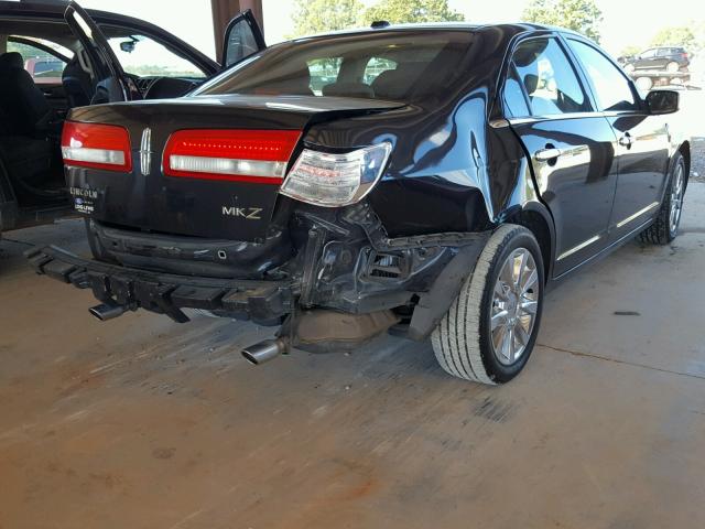 3LNHL2GC7BR764884 - 2011 LINCOLN MKZ BLACK photo 4