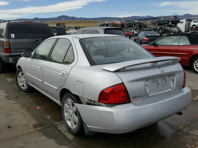 3N1CB51D25L517884 - 2005 NISSAN SENTRA 1.8 SILVER photo 3