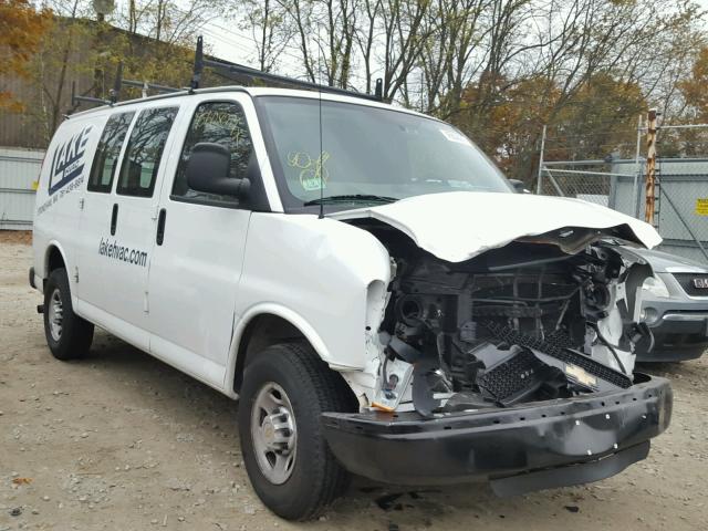 1GCZGTBA3D1149111 - 2013 CHEVROLET EXPRESS G3 WHITE photo 1