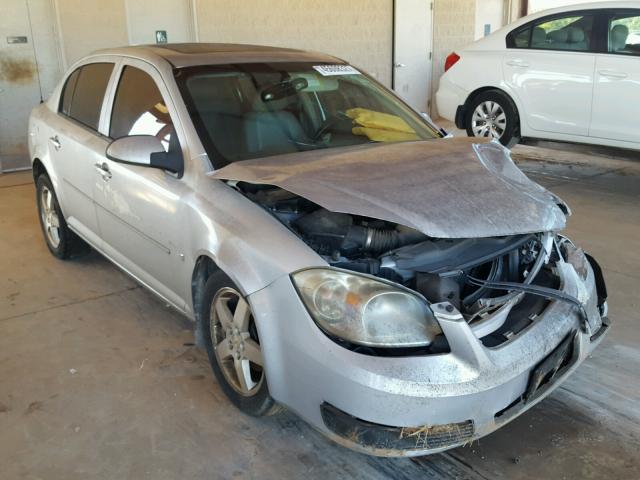 1G1AL58F187292559 - 2008 CHEVROLET COBALT LT SILVER photo 1