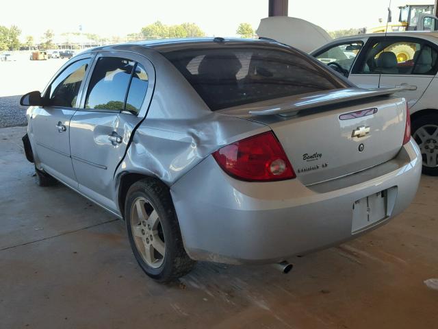 1G1AL58F187292559 - 2008 CHEVROLET COBALT LT SILVER photo 3