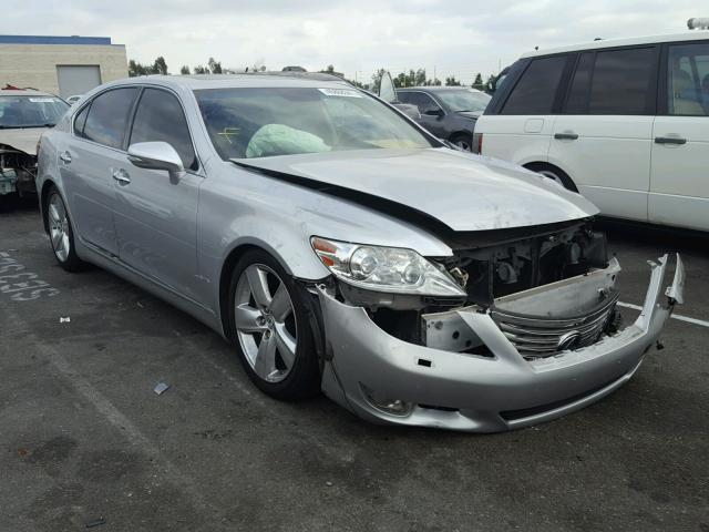 JTHGL5EF8B5042775 - 2011 LEXUS LS 460L SILVER photo 1