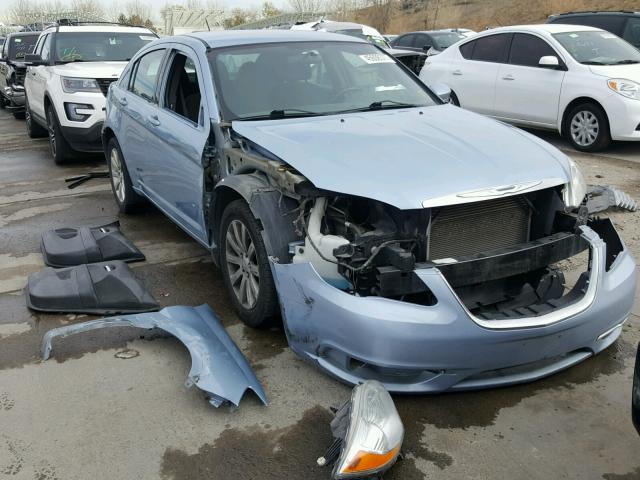 1C3CCBBB3CN143499 - 2012 CHRYSLER 200 TOURIN BLUE photo 1