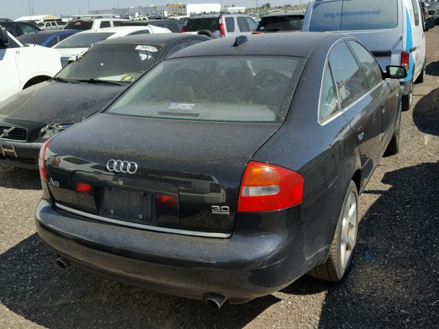 WAULT64B04N020578 - 2004 AUDI A6 3.0 QUA BLACK photo 4