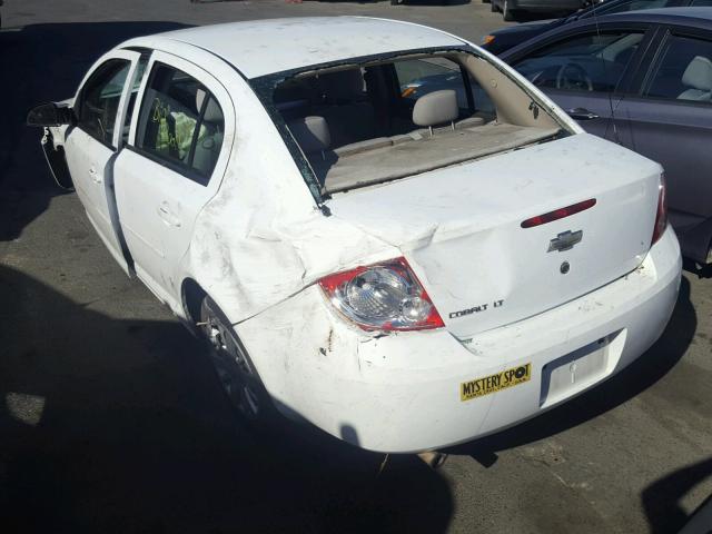 1G1AD5F57A7163321 - 2010 CHEVROLET COBALT 1LT WHITE photo 3