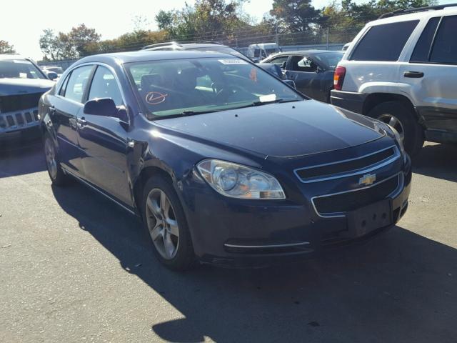 1G1ZH57B68F173379 - 2008 CHEVROLET MALIBU 1LT BLUE photo 1