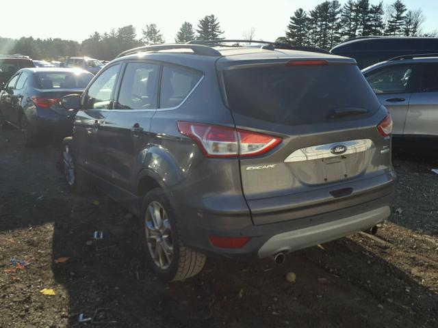 1FMCU0HX1DUB17339 - 2013 FORD ESCAPE SEL GRAY photo 3