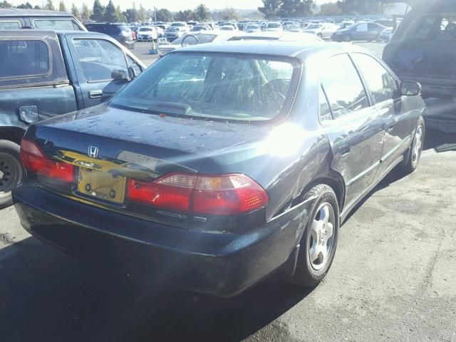 1HGCG1659WA039157 - 1998 HONDA ACCORD EX GREEN photo 4