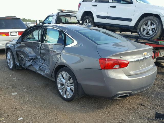 2G1125S38J9108806 - 2018 CHEVROLET IMPALA PRE GRAY photo 3