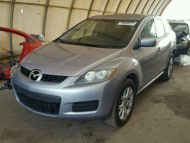 JM3ER293090238410 - 2009 MAZDA CX-7 SILVER photo 2