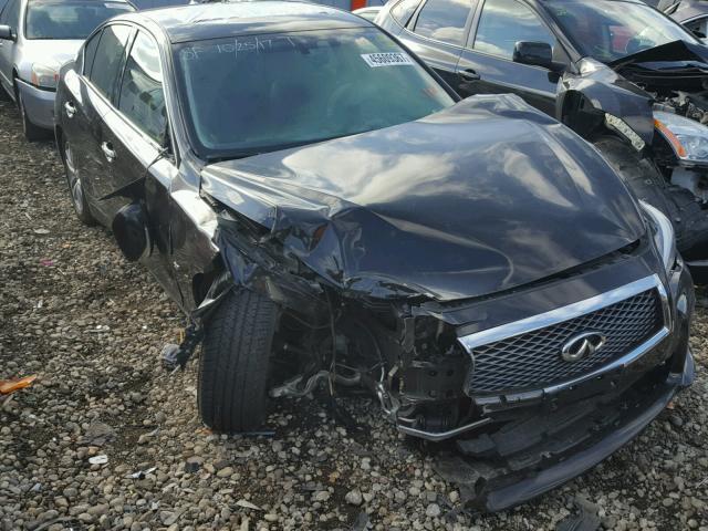 JN1BV7AR2EM707748 - 2014 INFINITI Q50 BASE BLACK photo 1