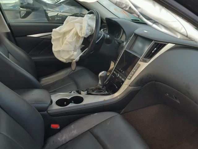 JN1BV7AR2EM707748 - 2014 INFINITI Q50 BASE Negro foto 5