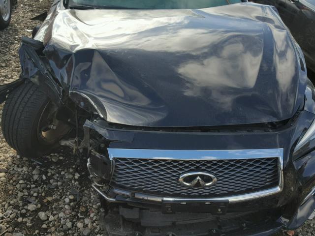 JN1BV7AR2EM707748 - 2014 INFINITI Q50 BASE BLACK photo 7