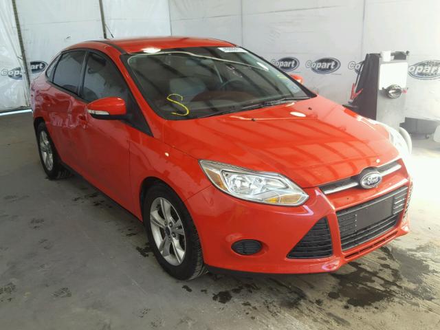 1FADP3F2XDL187040 - 2013 FORD FOCUS RED photo 1