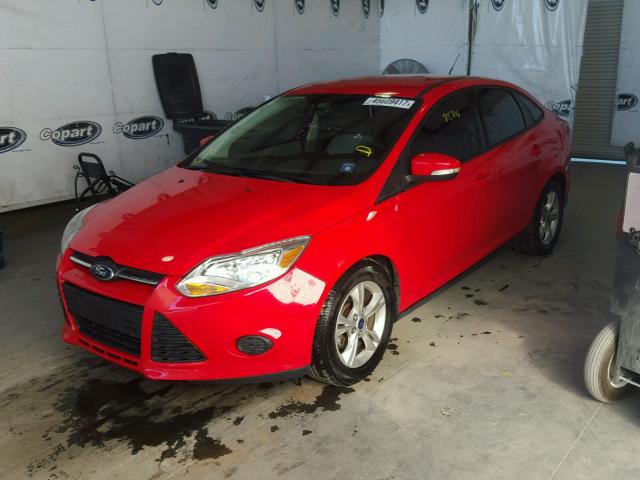 1FADP3F2XDL187040 - 2013 FORD FOCUS RED photo 2