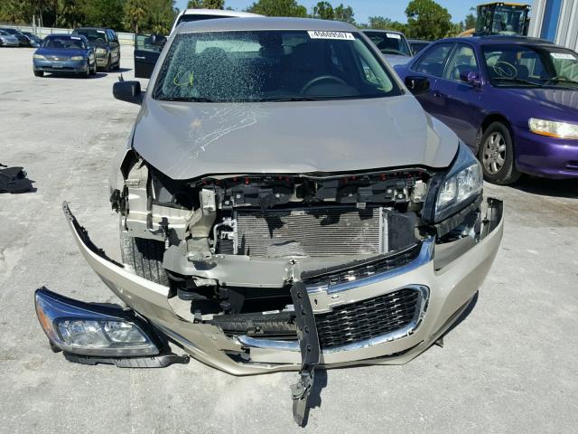 1G11B5SL4FF106226 - 2015 CHEVROLET MALIBU LS ბეჟი ფოტო 9