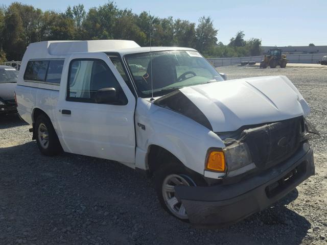 1FTYR10U94PA40804 - 2004 FORD RANGER WHITE photo 1