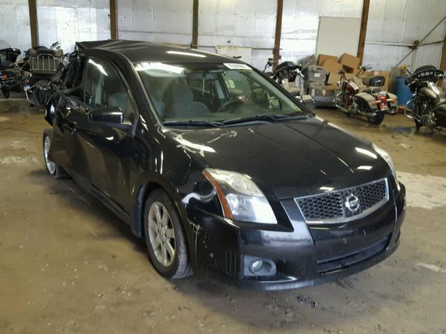 3N1AB6AP0BL667964 - 2011 NISSAN SENTRA BLACK photo 1