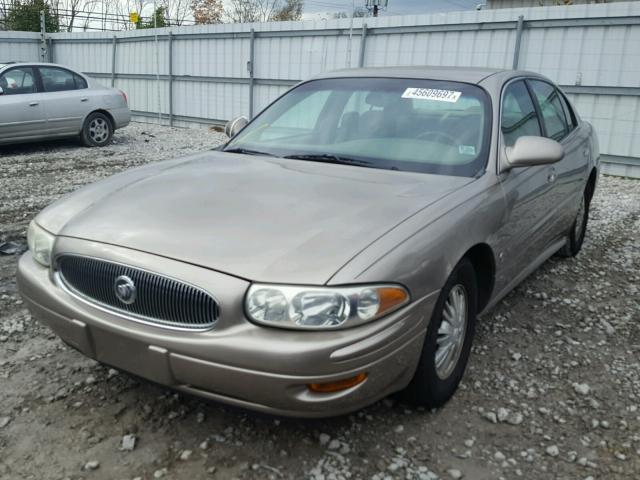 1G4HP54K12U265170 - 2002 BUICK LESABRE CU BEIGE photo 2