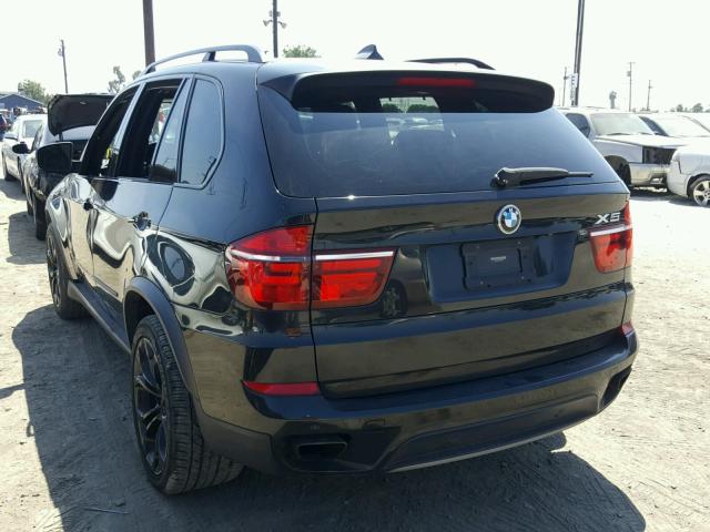 5UXZV8C57D0C16952 - 2013 BMW X5 XDRIVE5 BLACK photo 3