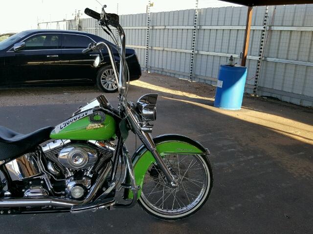 1HD1JD5117Y088335 - 2007 HARLEY-DAVIDSON FLSTN GREEN photo 5