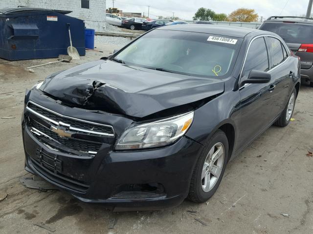 1G11B5SA2DF341932 - 2013 CHEVROLET MALIBU LS BLACK photo 2