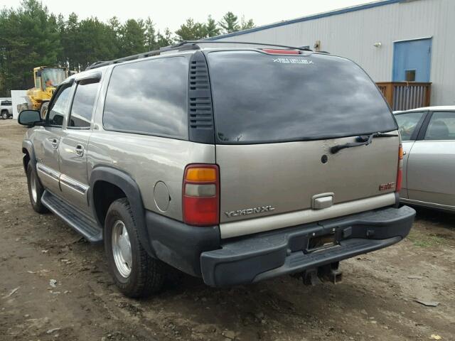 3GKFK16T43G178283 - 2003 GMC YUKON XL TAN photo 3