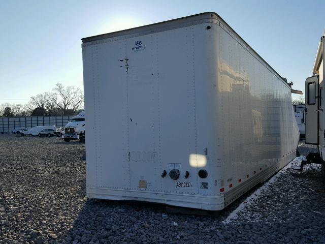 3H3V532C4DT209009 - 2013 HYUNDAI TRAILER WHITE photo 3