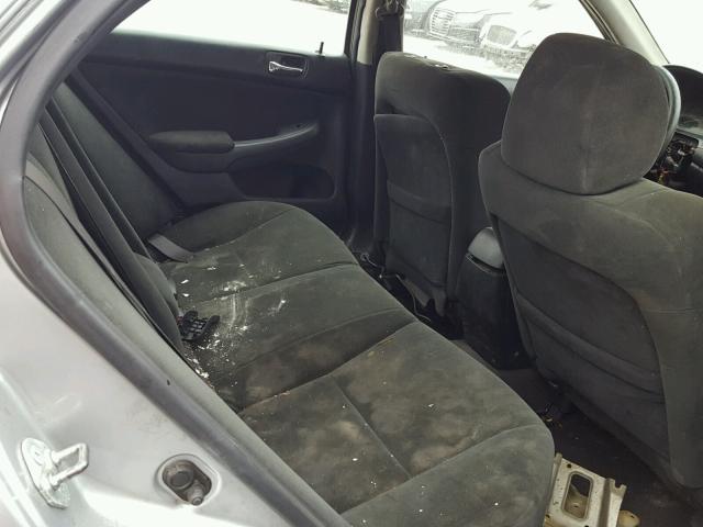 1HGCM56436A020188 - 2006 HONDA ACCORD LX SILVER photo 6