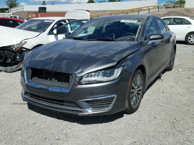 3LN6L5C92HR644180 - 2017 LINCOLN MKZ SELECT GRAY photo 2