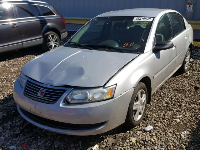 1G8AJ55F76Z168132 - 2006 SATURN ION LEVEL SILVER photo 2