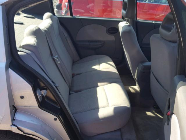 1G8AJ55F76Z168132 - 2006 SATURN ION LEVEL SILVER photo 6