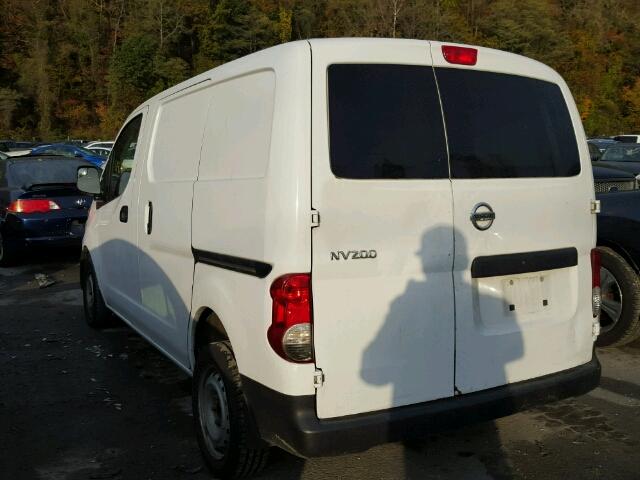 3N6CM0KNXFK718342 - 2015 NISSAN NV200 2.5S WHITE photo 3