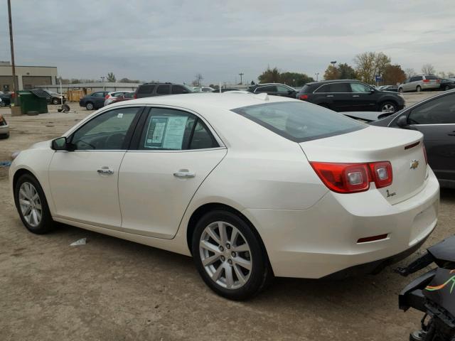 1G11H5SA0DF142487 - 2013 CHEVROLET MALIBU LTZ WHITE photo 3